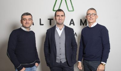 I soci di Altrama Italia | Da sx: Stefano Vena, Giuseppe Naccarato, Fabio Tarantino